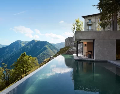Villa con vista sul lago di Como