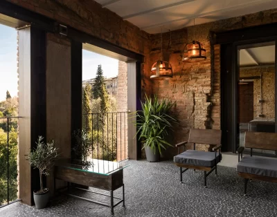 Loft with underground pool